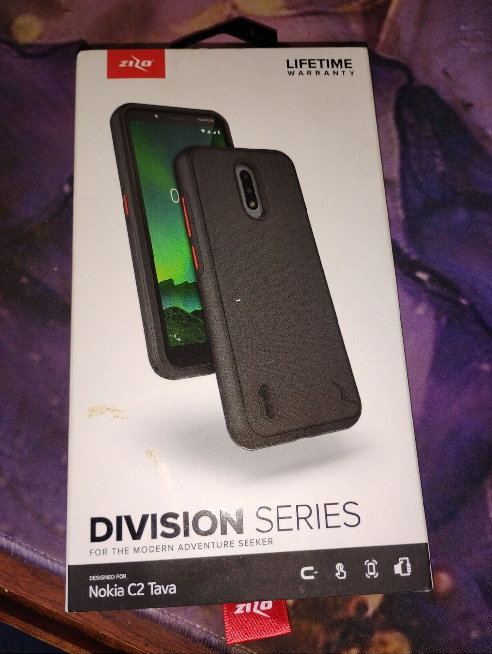 Zizo Division Series Black TPU Case for Nokia C2 Tava